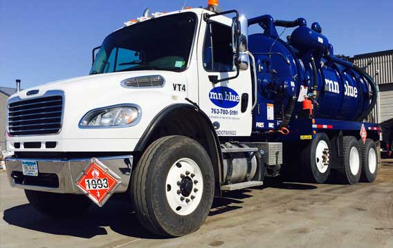 MN Blue Vac Truck